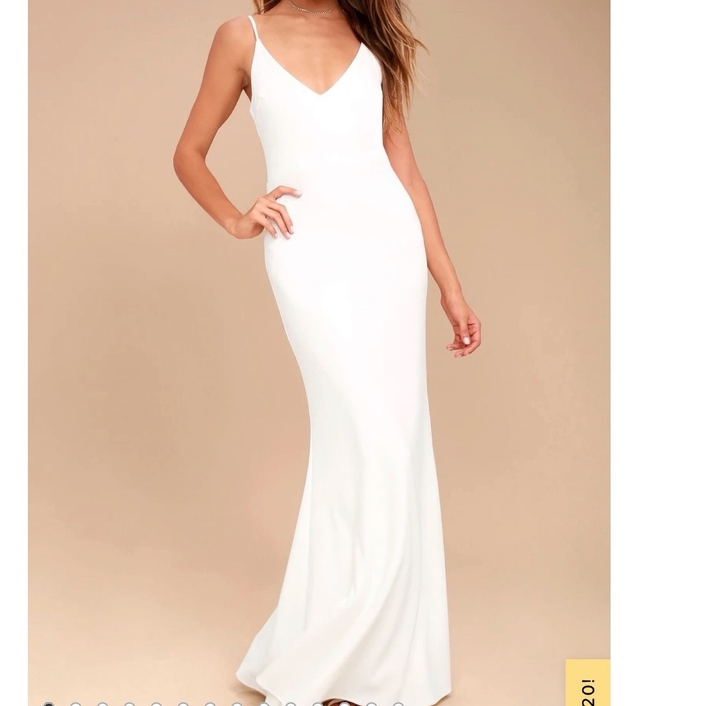Lulus Infinite Glory White Dress